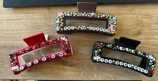 Live Claim Hair Clip